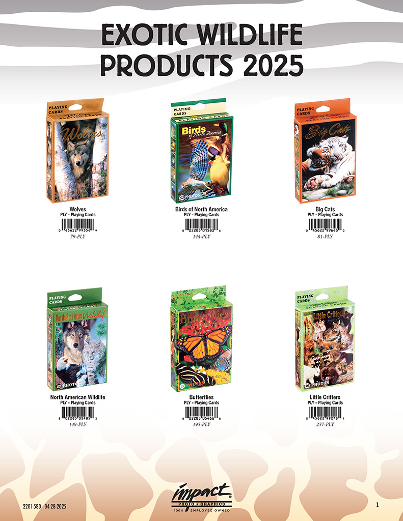 Exotic Wildlife Catalog